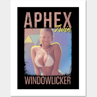 Aphex Twin Vintage 1971 // Windowlicker Original Fan Design Artwork Posters and Art
